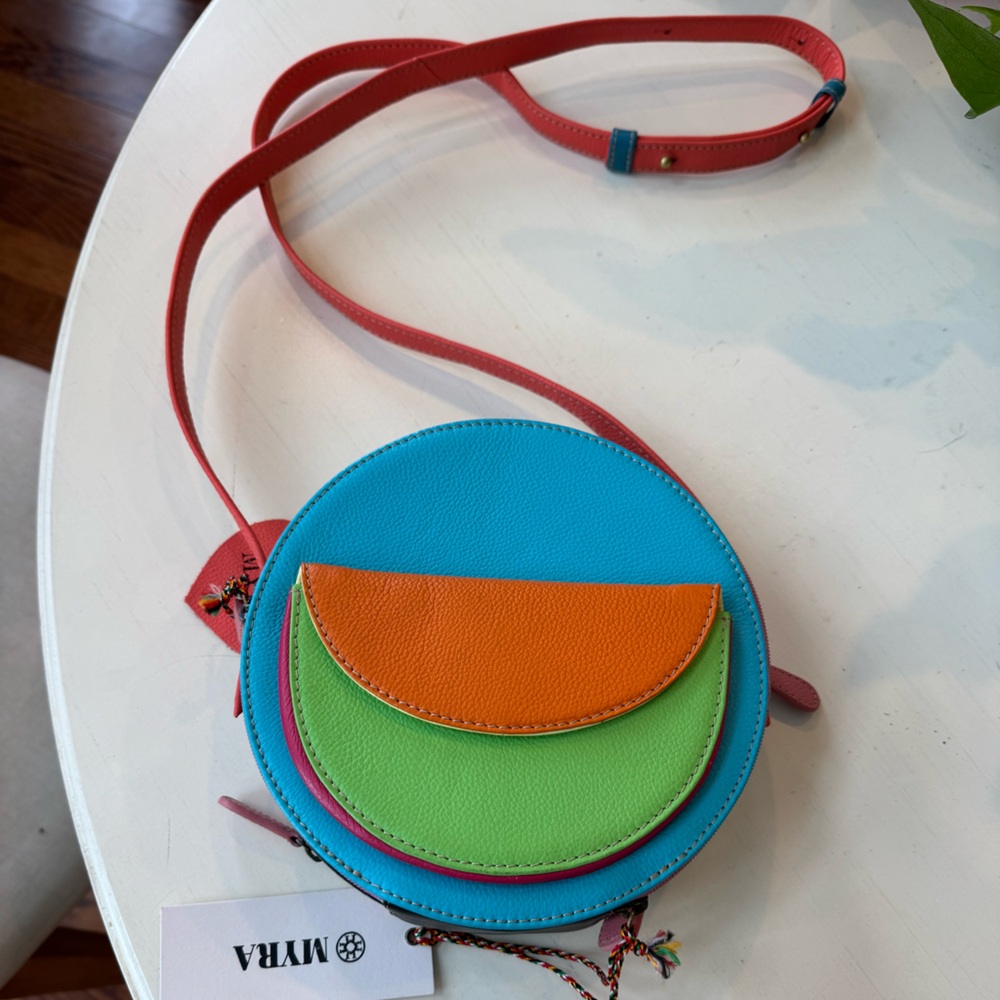 Colorful Round Myra Crossbody Bag